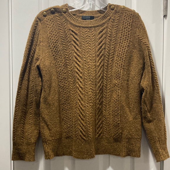 J. Crew Sweaters - J. Crew Wool Cableknit Sweater